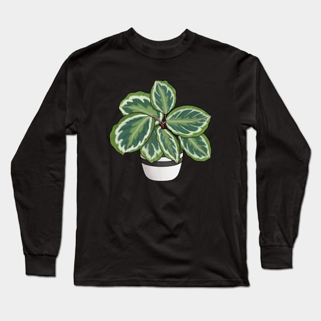 Calathea Long Sleeve T-Shirt by NicoleHarvey